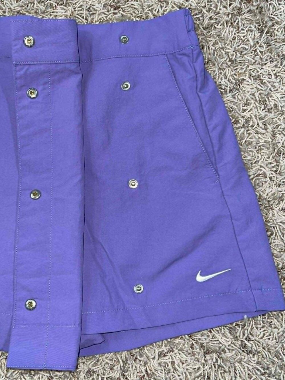 Nike Sportswear Essential Women's Woven Skort Purple HM6979-527, Size M (New) - Picture 12 of 16